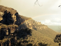 I captured this scene at the blue mountains 