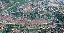 I dont know of another capital city where its possible to get permission from ATC to circle over the federal palace Bern Switzerland 
