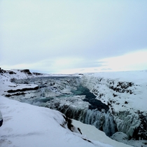 I dont normally post here because there are people who take real good photos and Im scared Hope you enjoy - Gullfoss waterfall iceland 