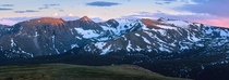 I feel like theres not enough panoramas here This is one I took in Rocky Mountain National Park 