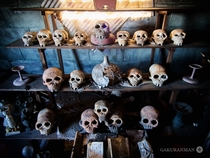 I found a skull altar while exploring a strange pyramid building in Japan  Story in comments gakurancom