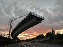 I- lightrail extension at sunset xpost rSeattleWA