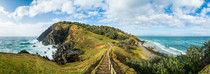 I made this panorama looking towards mainland from the most eastern part of Australia Cape Byron 