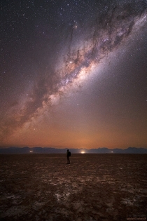 I photographed the Milky Way from the Atacama Desert in Chile where thousands of stars are visible to the naked eye