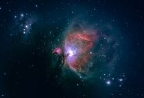 I re processed the data from my first Orion photo and added a little extra color for contrast