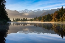 I see your Lake Matheson and raise you our version of the famous New Zealand lake 