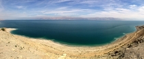 I took this photo of the Dead Sea from the side of the highway in Israel I had no idea a desolate wasteland could still be so beautiful 
