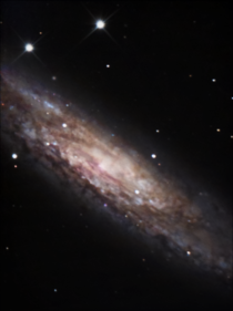 I took this photo of the Sculptor Galaxy the other night
