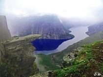 I took this yesterday while hiking to Trolltunga Norway 