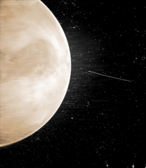 I tried to colorize NASAs Parker Solar Probes image of Venus taken in July  during the flyby