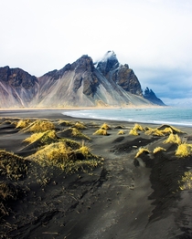 I was mesmerised by the beauty of Vestrahorn Iceland 