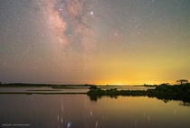 I went stargazing at Assateague National Seashore and the juxtaposition of a truly dark night sky against the oppressive light pollution of the East Coast really gives you an appreciation for what were losing 