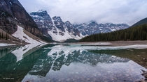 I went to the famous Moraine Lake in Banff for sunrise this morning but this is what I got instead 