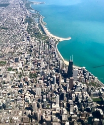 I will never ever get sick of this aerial view of Chicago