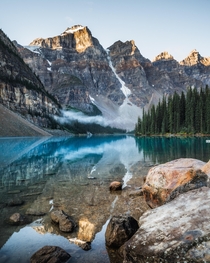I woke up at am for this view Worth it Moraine Lake AB  IG kylefredrickson