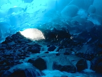 Ice Cave in Mendenhall Glacier Alaska Lost Forever 
