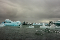 Ice Floes of Jokulsarlon Iceland 