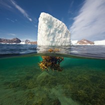 Ice in Eastern Greenland  photo by Dmitry Arkhipov