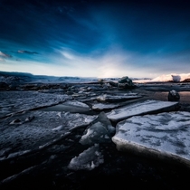 Ice Ocean and Sky in Iceland  IG GiorgioSuighi