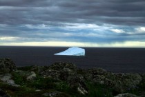 Iceberg at Great Brehat Newfoundland Canada 