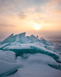 Icy Shores of Lake Superior 