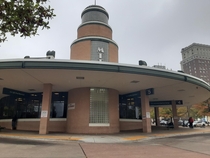 Im not sure if you all will appreciate this My new city of Tulsa Oklahoma has pretty interesting Art Deco Architecture Here is the original Denver Ave Station Tulsa Transit