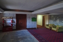 In a disused hotel in Dashoguz Turkmenistan