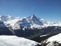 In the shadow of Eiger - Grindelwald Switzerland May  