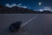 Inch by Inch by Victor Carreiro The famous sailing stones of Death Valley This particular rock was my favorite 