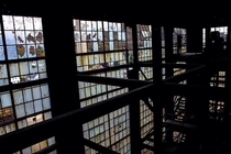 Inside an abandoned coal breaker Eastern PA 