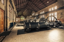 Inside ir DF Woudagemaal the largest working steam pumping station in the world 