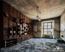Inside the Madhouse - Administration office in an abandoned Italian mental hospital 