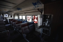 Interior to an Abandoned Long Island Railroad train