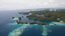 Islands in Republic of Palau Photo credit Matt Rand The Pew Charitable Trusts 