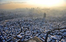 Istanbul after snowstorm 