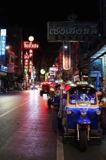 Its never really dark in Bangkok 