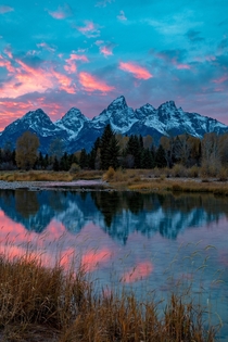 Its The Sunsets You Never Expect To Be Great That Are Pink Reflections From Last October Grand Teton National Park Wyoming 