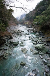 Iya Valley in Miyoshi Japan 
