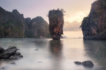 James Bond Island Thailand at sunset  by Lus Henrique de Moraes