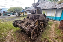 Japanese tank on Pohnpei 