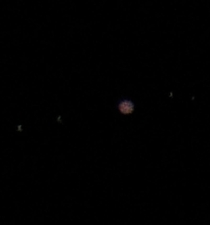 Jupiter and its four moons taken with my entry-level DSLR and kit lens under the light-polluted sky of Athens Greece