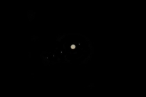 Jupiter and its moons taken with my DSLR last spring