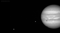 Jupiter Ganymede and Io New Horizons reprocess