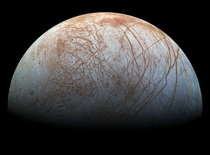 Jupiters Moon Europa from Galileo 