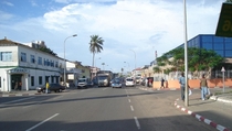Just a street in Bata Equatorial Guinea 