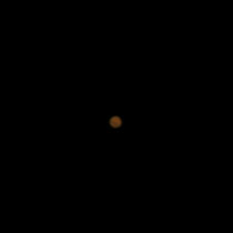 Just took my first good picture of mars and I must admit Im pretty proud 