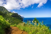 Kalalau Trail Na Pali Coast Kauai Hawaii 