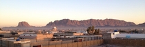 Kandahar City Afghanistan at sunrise 