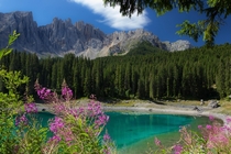 Karersee South Tyrol Italy 