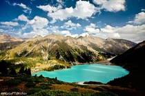 Kazakhstans Big Almaty Lake  by Rasul Yarichev